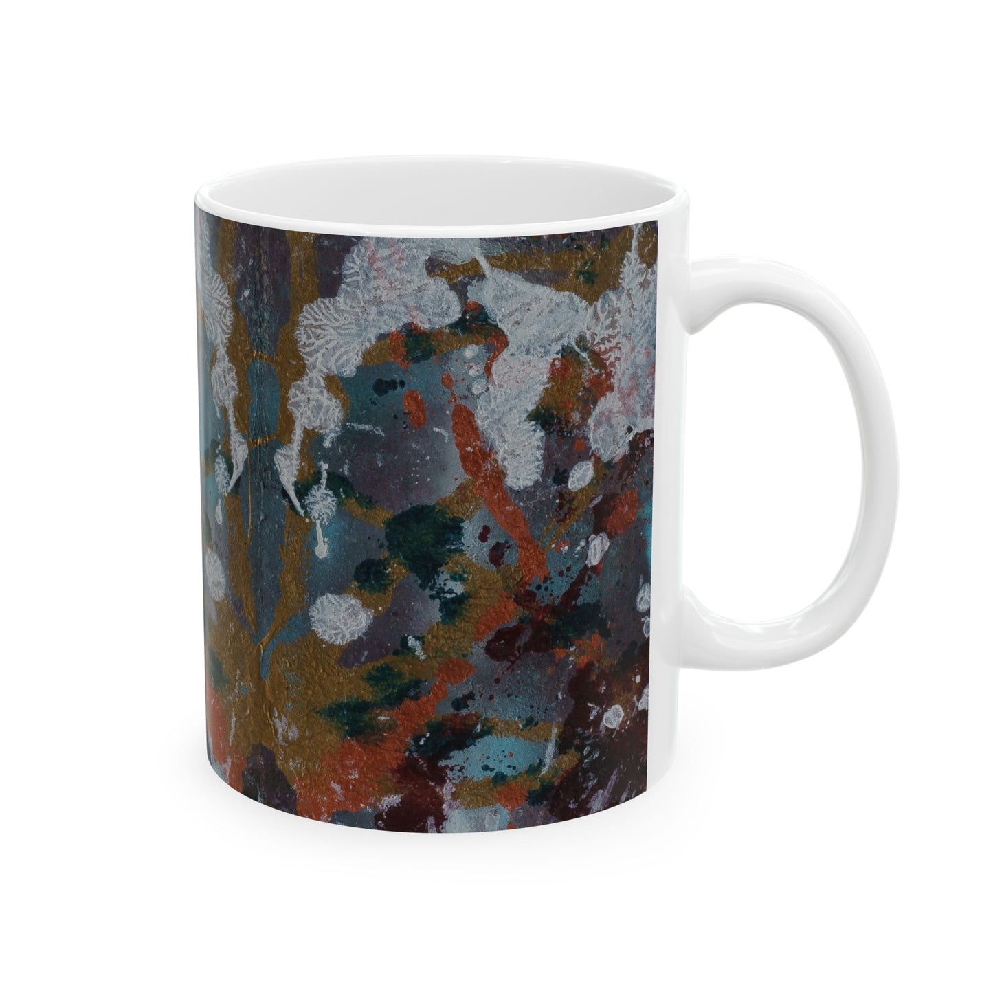 I Painted This For My Mother Ceramic Mug, (11oz)